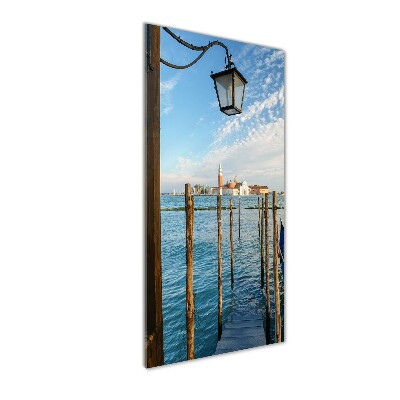 Modernes Acrylbild vertikal Venedig, Italien