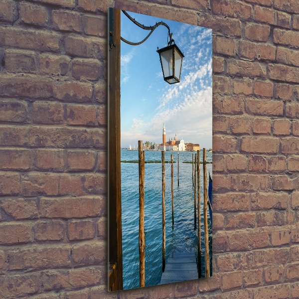 Modernes Acrylbild vertikal Venedig, Italien