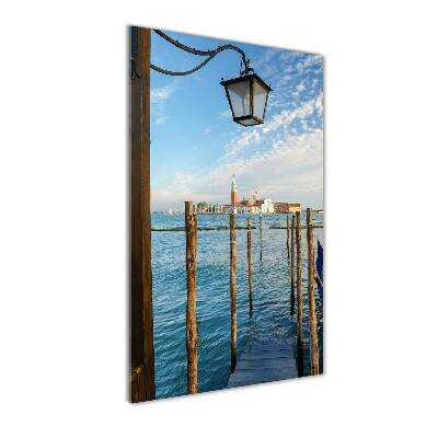 Modernes Acrylbild vertikal Venedig, Italien