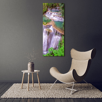 Plexiglasbilder vertikal Wasserfall