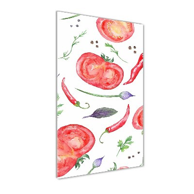 Plexiglasbilder vertikal Gemüse