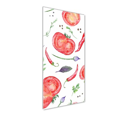 Plexiglasbilder vertikal Gemüse