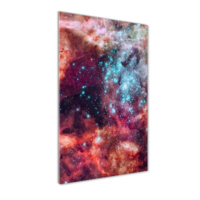 Bild auf Acrylglas vertikal Magellansche Wolke