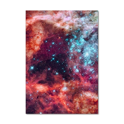 Bild auf Acrylglas vertikal Magellansche Wolke