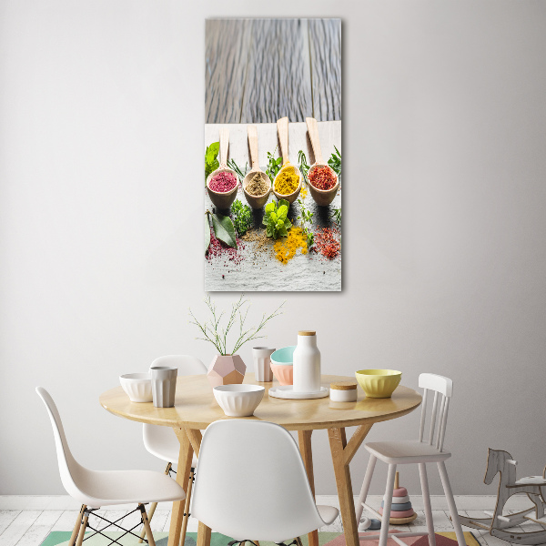 Plexiglasbilder vertikal Gewürze