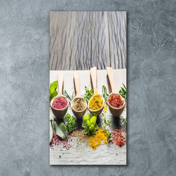 Plexiglasbilder vertikal Gewürze