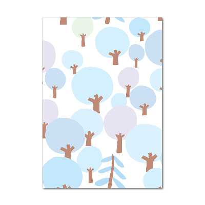 Plexiglasbilder vertikal Bäume