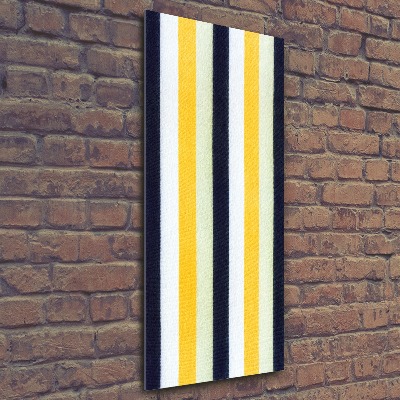Acrylbild vertikal Gestreifter Hintergrund