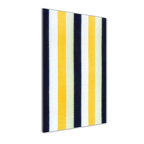 Acrylbild vertikal Gestreifter Hintergrund