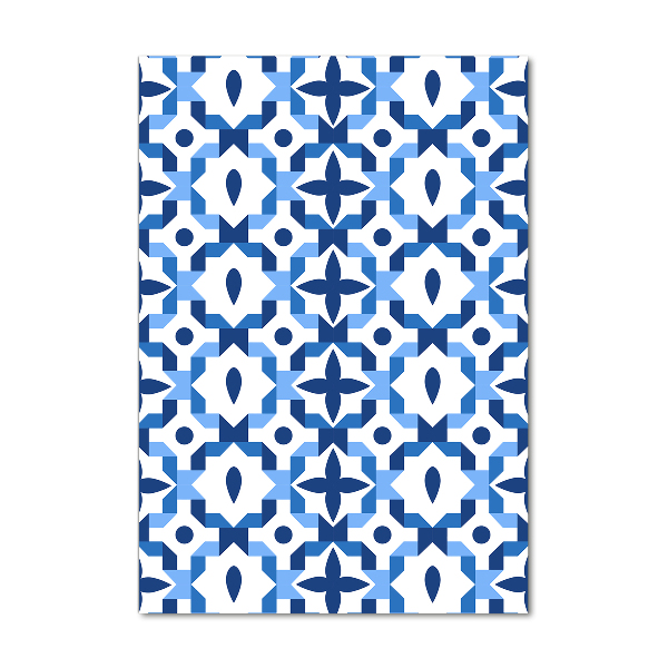 Modernes Acrylbild vertikal Geometrischer Hintergrund