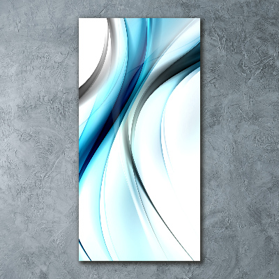 Bild auf Acrylglas vertikal Abstrakte Welle