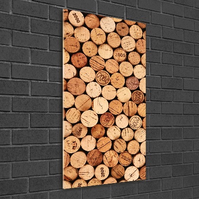 Bild auf Acrylglas vertikal Weinkorken