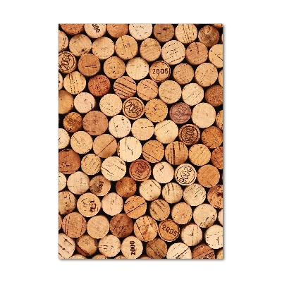 Bild auf Acrylglas vertikal Weinkorken