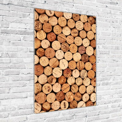 Bild auf Acrylglas vertikal Weinkorken