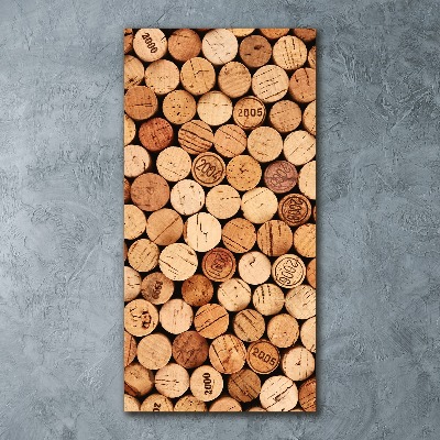 Bild auf Acrylglas vertikal Weinkorken