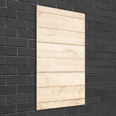 Acrylbild vertikal Holzhintergrund