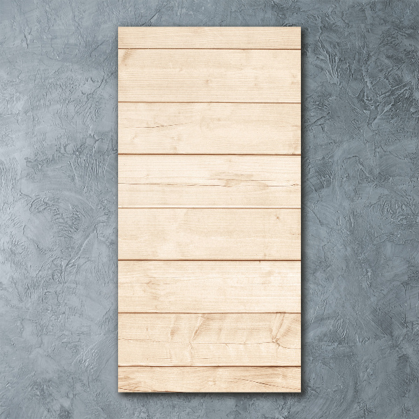 Acrylbild vertikal Holzhintergrund