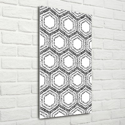 Bild auf Acrylglas vertikal Geometrischer Hintergrund