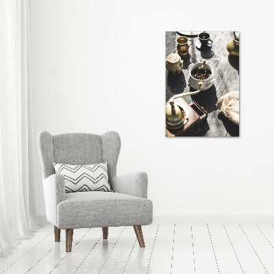 Plexiglasbilder vertikal Kaffeemühle