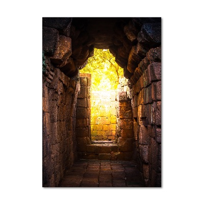 Modernes Acrylbild vertikal Die Schlosskeller