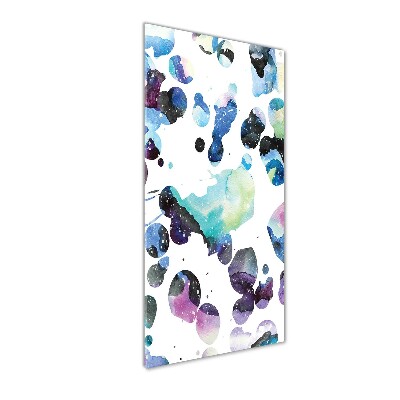 Bild auf Acrylglas vertikal Farbenfrohe Galaxie