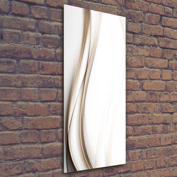 Plexiglasbilder vertikal Abstrakte Welle