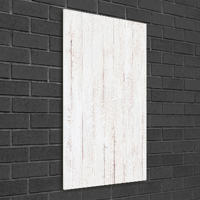 Modernes Acrylbild vertikal Holzhintergrund