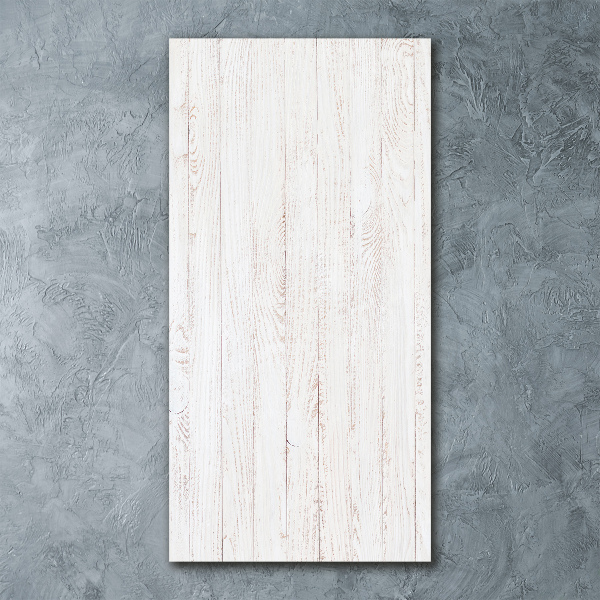 Modernes Acrylbild vertikal Holzhintergrund