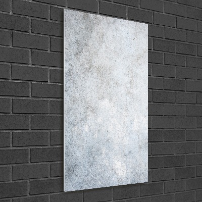 Bild auf Acrylglas vertikal Betonhintergrund
