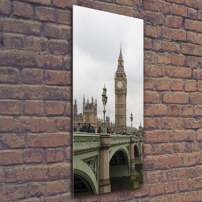 Bild auf Acrylglas vertikal Big Ben London