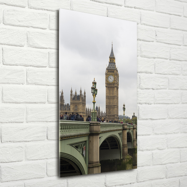 Bild auf Acrylglas vertikal Big Ben London