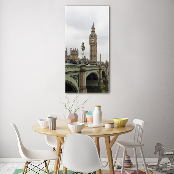 Bild auf Acrylglas vertikal Big Ben London