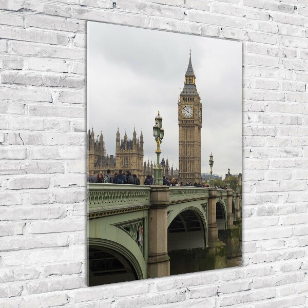 Bild auf Acrylglas vertikal Big Ben London