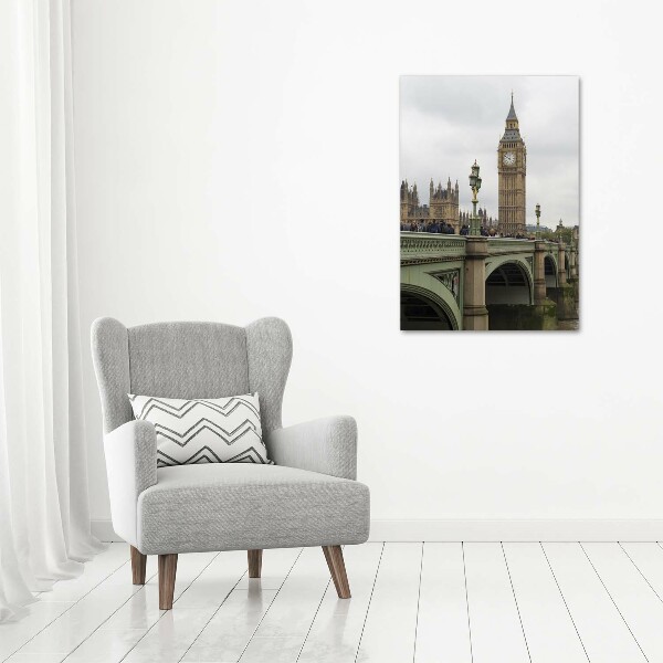 Bild auf Acrylglas vertikal Big Ben London