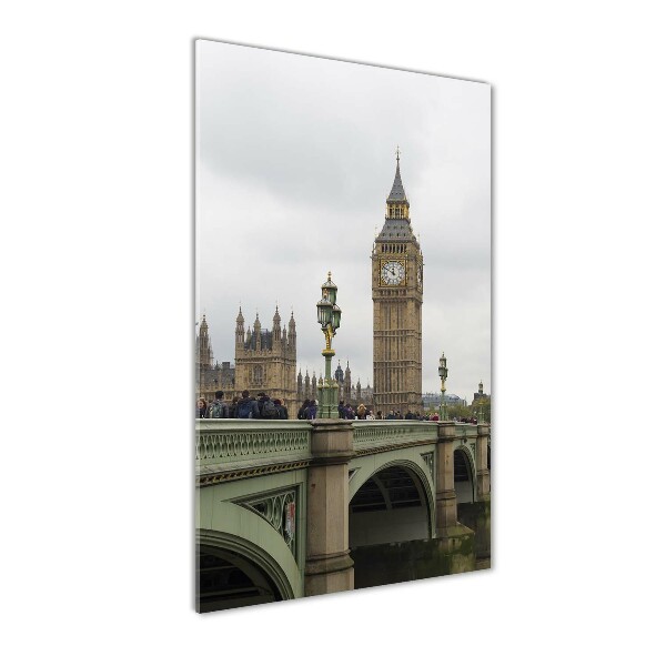 Bild auf Acrylglas vertikal Big Ben London