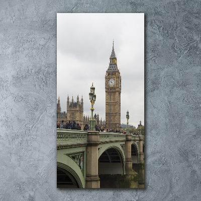 Bild auf Acrylglas vertikal Big Ben London