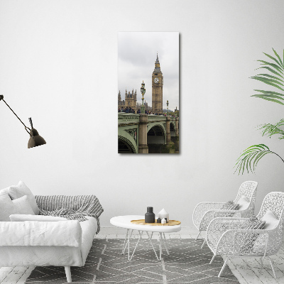 Bild auf Acrylglas vertikal Big Ben London