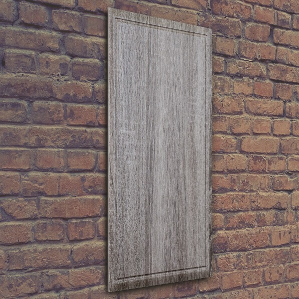 Bild auf Acrylglas vertikal Holz