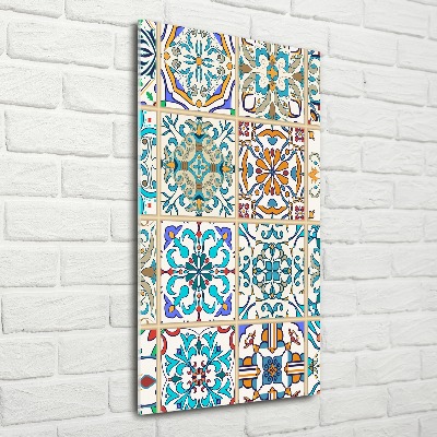 Bild auf Acrylglas vertikal Keramikfliesen