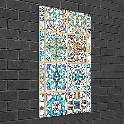 Bild auf Acrylglas vertikal Keramikfliesen