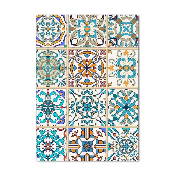 Bild auf Acrylglas vertikal Keramikfliesen