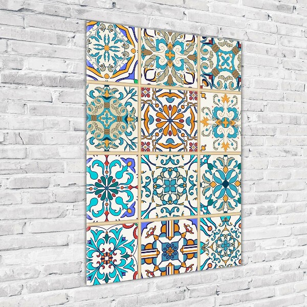 Bild auf Acrylglas vertikal Keramikfliesen