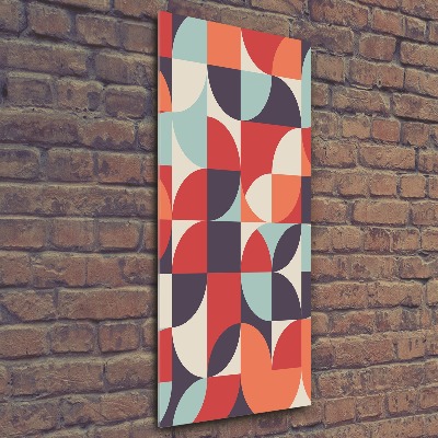 Acrylbild vertikal Abstrakter Hintergrund