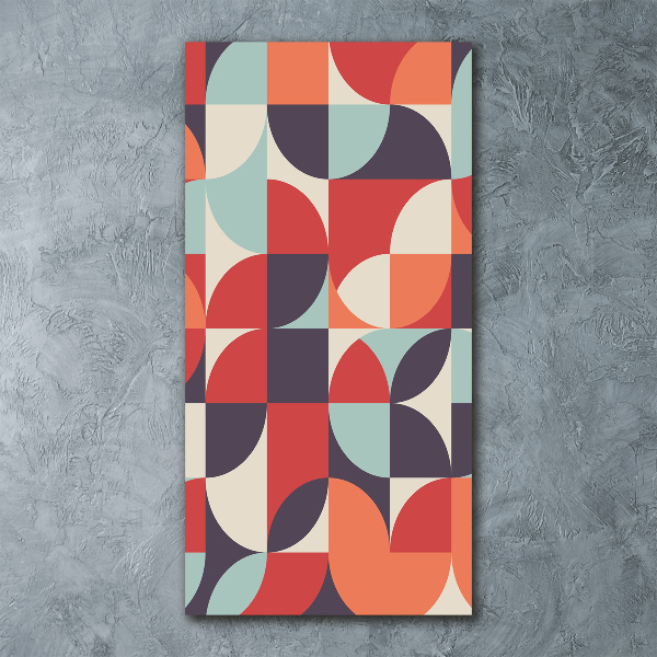 Acrylbild vertikal Abstrakter Hintergrund