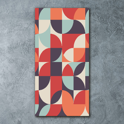 Acrylbild vertikal Abstrakter Hintergrund