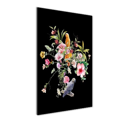 Plexiglasbilder vertikal Hawaiianisches Muster