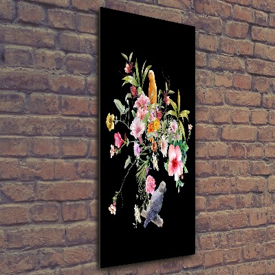 Plexiglasbilder vertikal Hawaiianisches Muster