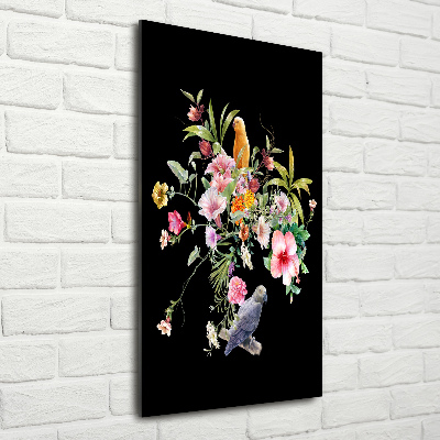 Plexiglasbilder vertikal Hawaiianisches Muster