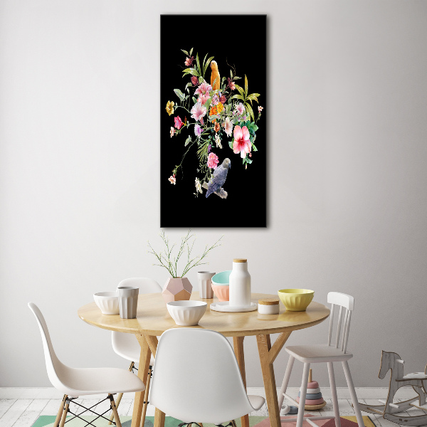 Plexiglasbilder vertikal Hawaiianisches Muster