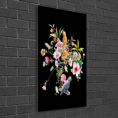 Plexiglasbilder vertikal Hawaiianisches Muster